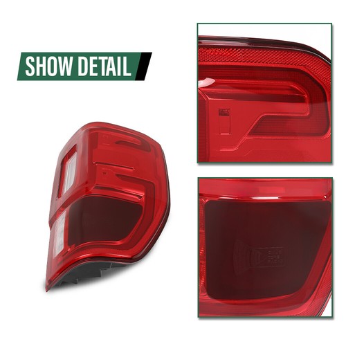 Solid Spare LED Tail Lights Fit For 19-23 Ford Ranger w/ Blind Spot Brake Lamps Left+Right