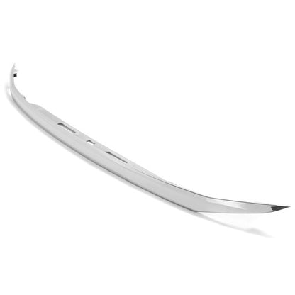 Solid Spare For 2016 2017 Honda Accord Sedan Rear License Garnish Chrome Trim Trunk Molding