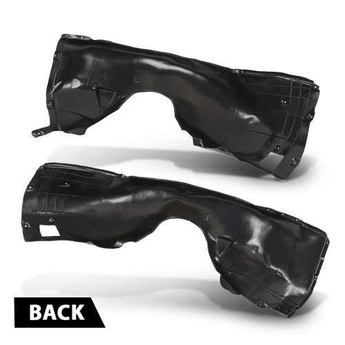 Solid Spare Fit For 2002-2008 BMW 745i 750i 760i Front Fender Liner Inner Splash Shield