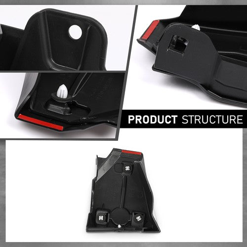 Solid Spare Fit For Toyota Highlander 2020-2023 Wheel Arch Trim Passenger Side Front Lower