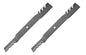 Solid Spare (2) Gator 3-in-1 Blades to fit 742-0616, 942-0616 for MTD 42" Decks - NEW