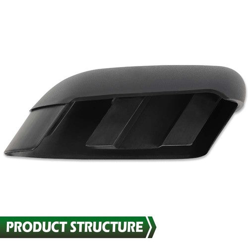 Solid Spare Fit For 2004-2014 Ford F-150 Pickup Running Board Side Step Bar End Cap Pair Set