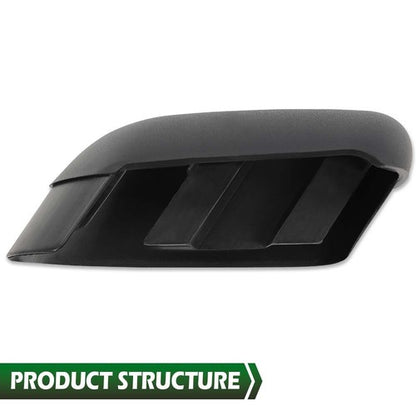 Solid Spare Fit For 2004-2014 Ford F-150 Pickup Running Board Side Step Bar End Cap Pair Set