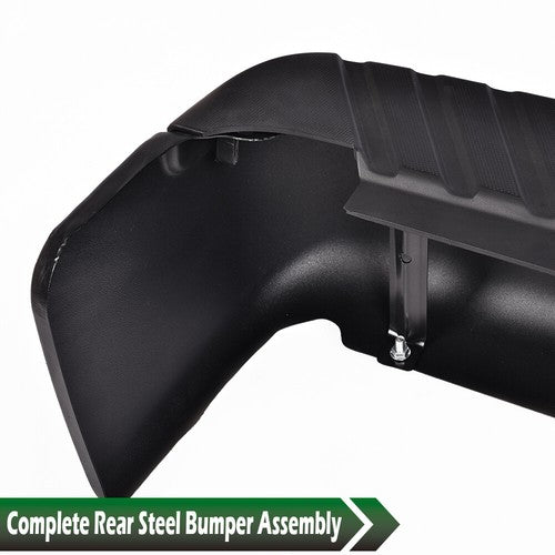 Solid Spare Black Fit For 2009-2014 Ford F-150 Pickup Rear Step Bumper Assembly FO1103160