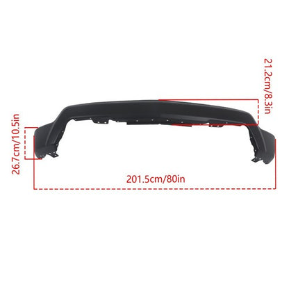 Solid Spare New For Chevrolet Silverado 1500 2022 2023 85103442 Front Bumper Without Holes