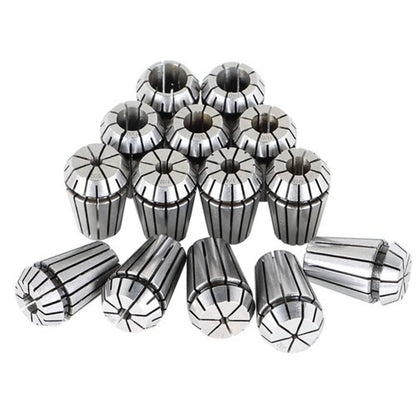Solid Spare ER20 14Pc 1/16"-1/2" Spring Collet For CNC Milling Lathe Tool Engraving Machine