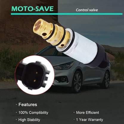 Solid Spare For 15-16 Hyundai Accent GL SE 1.6L NEW A/C Compressor Electronic Control Valve