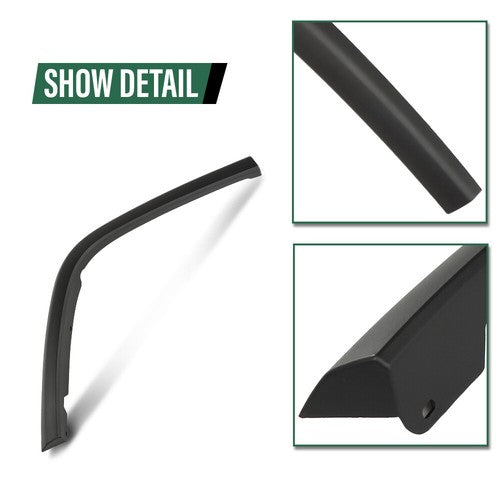 Solid Spare Rear Right Passenger Side Wheel Arch Trim Fit For 2011-2022 Jeep Grand Cherokee