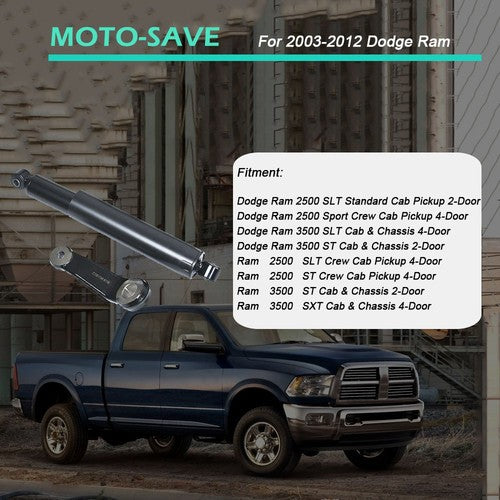 Solid Spare For 03-12 Dodge Ram Pickup Series Steering Linkage Drag Link Tie Rod Upgrade Kit