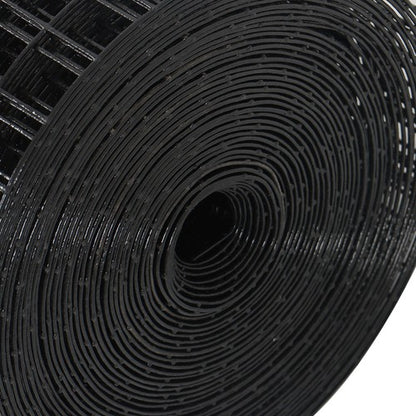 Solid Spare Welded Wire Fence Vinyl Coated Chicken Rabbit Mesh 1"x1" 16 Gauge 24"x50'
