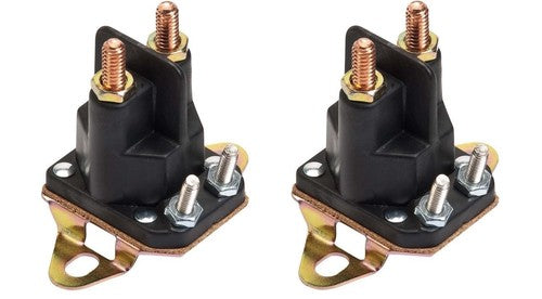 Solid Spare (2) Starter Solenoid Replaces Sears Craftsman 146154 145673 109081X Toro 47-1910