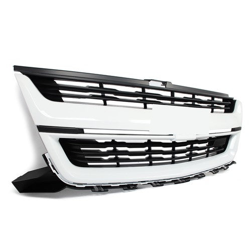 For Chevrolet Colorado 2015-2020 Front Bumper Grille Upper Grill Summit White