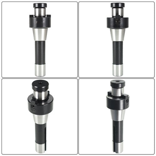 Solid Spare 1" R8 Shank Shell Milling Arbor Adapter Holder Hardened For Bridgeport Machine