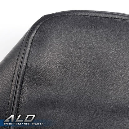 Solid Spare Fit For 02-08 Dodge Ram Leather Armrest Center Console Lid Cover Black