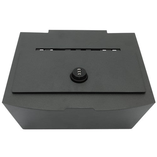 Solid Spare Center Console Safe Gun Vault For Dodge Ram 1500/2500/3500 2009-2018 Storage Box