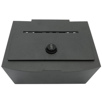 Solid Spare Center Console Safe Gun Vault For Dodge Ram 1500/2500/3500 2009-2018 Storage Box