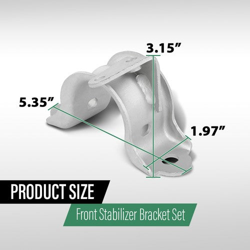 Solid Spare Front Left Right Bar Sway Bracket Fit for 17-23 Tesla Model 3 Y 1188383-00-A