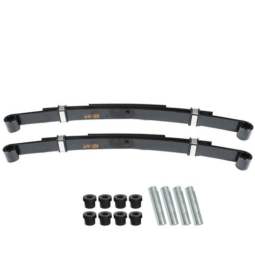 Solid Spare (Set of 2) Heavy Duty Rear Leaf Springs For EZGO TXT 1996-2013 Golf Cart
