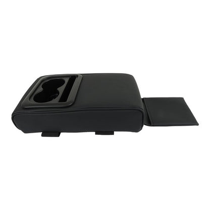 Solid Spare Center Console Armrest Pillow Storage Bag W/ Cup And Phone Holder For Most Cars