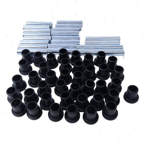 Solid Spare Front and Rear Upper Lower Arm Shaft Bushings for Polaris Ranger 500 700 800 900