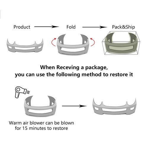 Solid Spare Fit For 17-21 Buick Encore Front Bumper Cover Fascia w/o Sensor Hole GM1014128