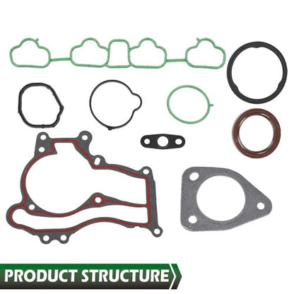 Solid Spare Fit For 2011-2016 Chevy Cruze Sonic Buick Encorde Trax1.4L Head Gasket Bolts Set