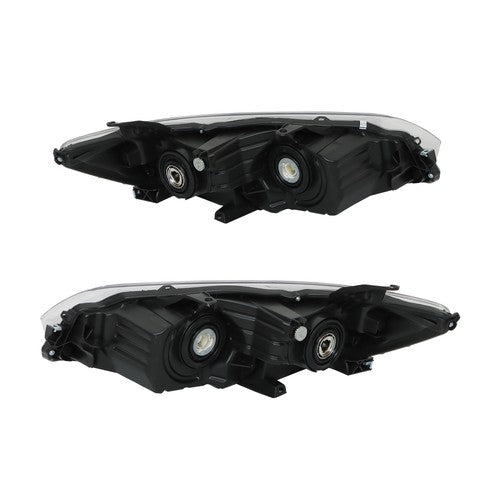 Solid Spare Headlights Headlamps Clear Lens Left+Right Side Fit For Toyota Camry 2015-2017