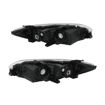 Solid Spare Headlights Headlamps Clear Lens Left+Right Side Fit For Toyota Camry 2015-2017