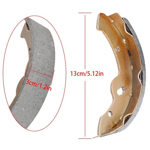 Solid Spare Golf Cart Brake Shoes& Spring Kit Fit For E-Z-GO TXT Medalist 1997-Up RXV 2008+