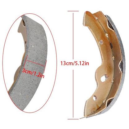 Solid Spare Golf Cart Brake Shoes& Spring Kit Fit For E-Z-GO TXT Medalist 1997-Up RXV 2008+