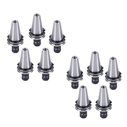 Solid Spare Collet Chuck 70mm 2.76" G2.5 20000RPM CNC Milling Tool 10× CAT40-ER16