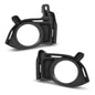Solid Spare Fit For 2014 2015 2016 Toyota Highlander Front Bumper Fog Light Bezel Lamp Trim