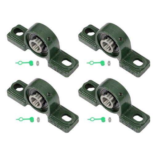 Solid Spare New 4Pcs UCP202-10 Pillow Block Mounted Ball Bearing 5/8" Bore Cast Iron Base