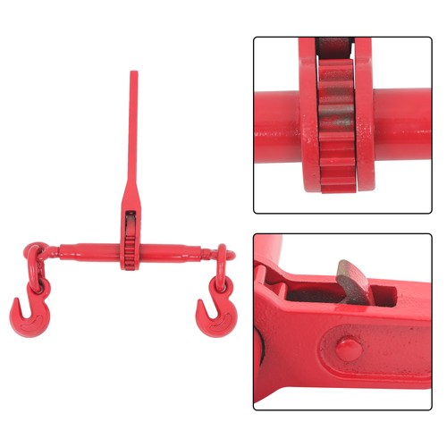 Solid Spare 3/8in-1/2in×10ft G80 Chain and Bundle Kit Steel Red 9215lbs Width 24-31in Steel