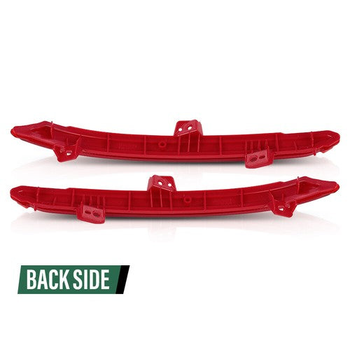 Solid Spare Fit For Honda Accord 18-22 Rear Bumper Reflector Light Tail Lamp Case Left&Right