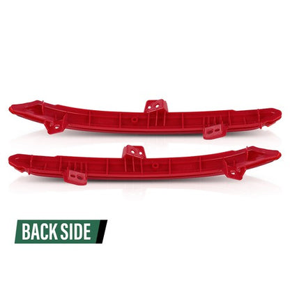 Solid Spare Fit For Honda Accord 18-22 Rear Bumper Reflector Light Tail Lamp Case Left&Right