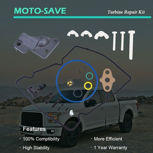 Solid Spare Updated High Pressure Diesel Oil Pump O-Ring Kit for 05-07 Ford F250 Super Duty