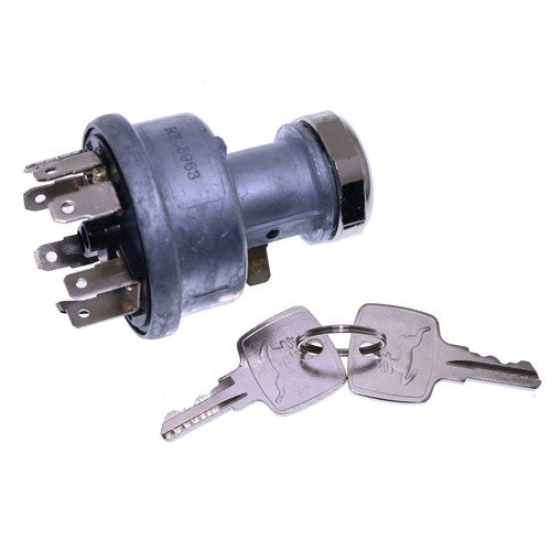Solid Spare RE45963 Ignition Switch with 2 Keys for John Deere 5200 5300 5400 5500 5210 5310