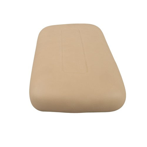 Solid Spare Seat Back Assembly Leathers Replacement Buff 1979-1999 For Club Car DS Golf Cart