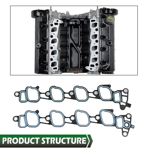 Solid Spare Fit For 00-04 Ford F150 F350 Expedition Excursion E150 5.4L Head Gasket Bolt Set
