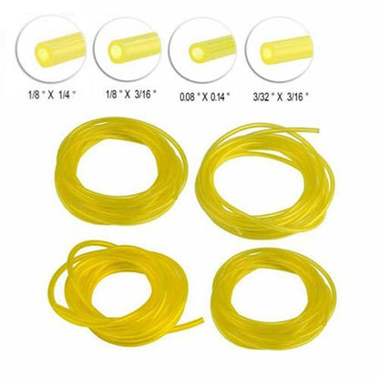 Solid Spare NEW Fuel Line Hose Tygon Tube w/ 4 Sizes Tubing for Common 2 Cycle Small Engine
