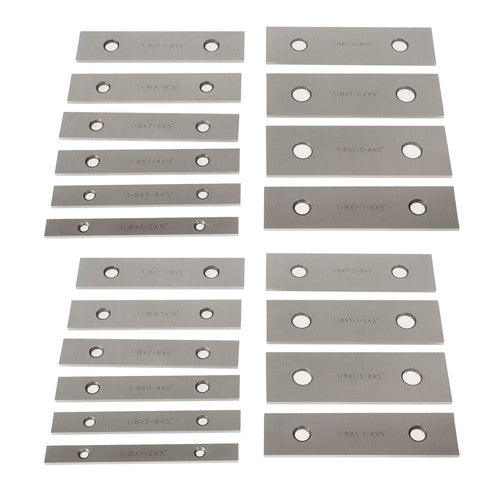 Solid Spare 10 Pair 0.0003 Tolerance New1/8 × 5" Precision Parallel Set