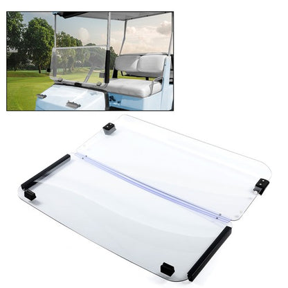 Solid Spare For 1985-1995 Yamaha G2 / G9 Models Clear Folding Golf Cart Windshield