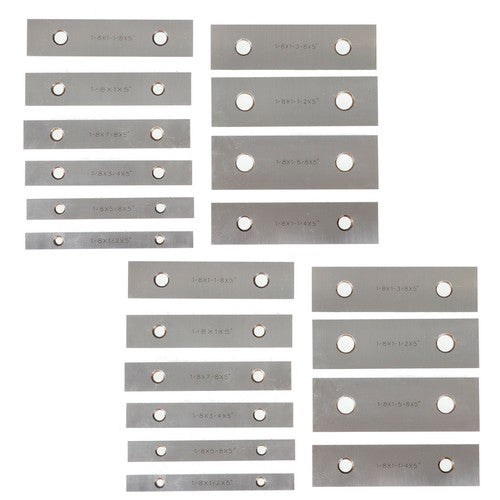 Solid Spare 10 Pair 0.0003 Tolerance New1/8 × 5" Precision Parallel Set