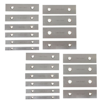 Solid Spare 10 Pair 0.0003 Tolerance New1/8 × 5" Precision Parallel Set