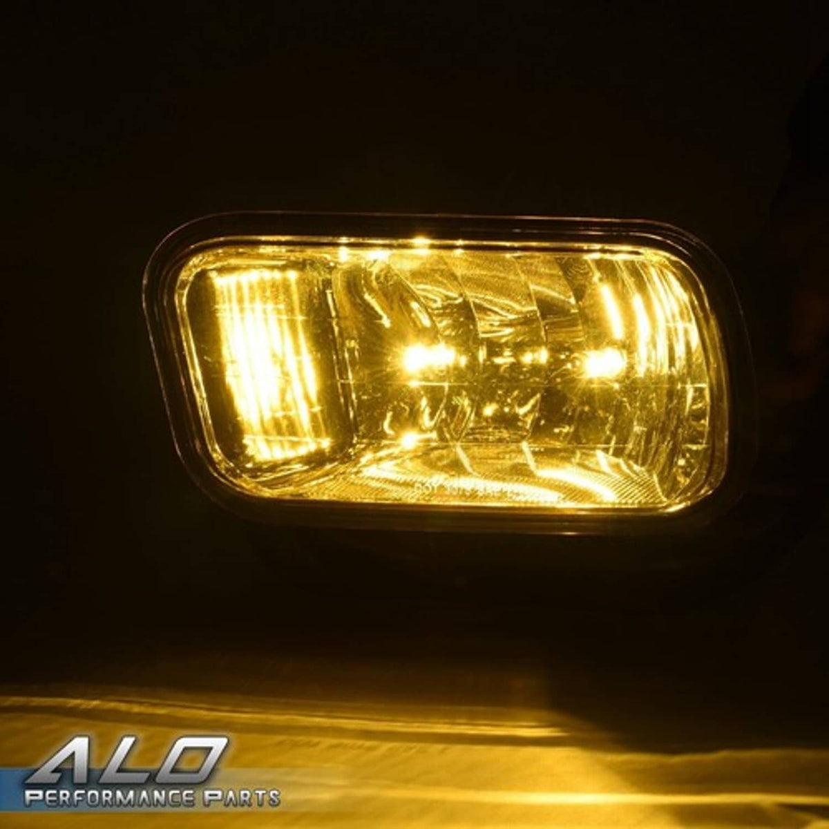 Solid Spare Fit For 2010-2018 Dodge Ram 2500 3500/09-12 Ram 1500 Yellow Lens Fog Lights Lamp