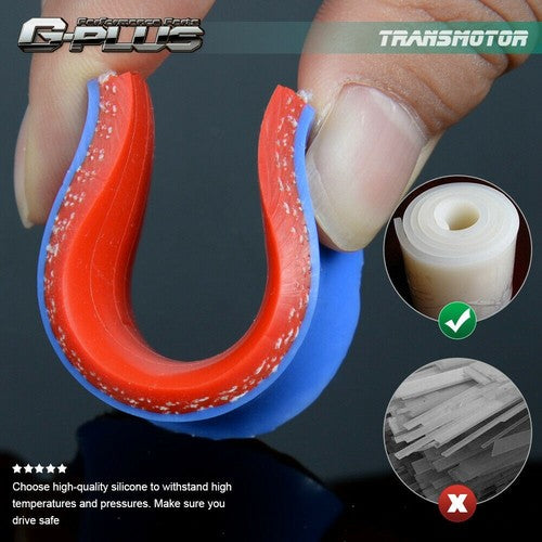 Solid Spare FIT FOR 1985-1996 RENAULT 5 GT TURBO PURPLE SILICONE RACING INTERCOOLER HOSE KIT