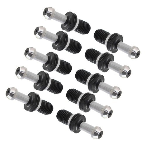 Solid Spare For Kira Okuma Roku-Roku CNC 10Pcs BT40 60°0.589" Pull Stud Retention Knob