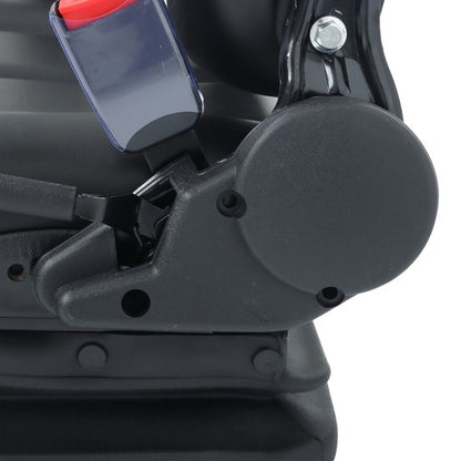 Solid Spare Suspension Adjustable Forklift & Tractor Seat Backrest Armrest Safety Belt