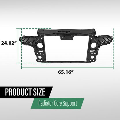 Solid Spare Fit For 2003-2010 Porsche Cayenne Radiator Support Frame Bracket 95550559402